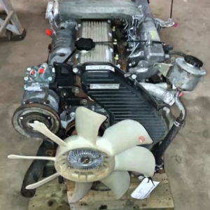 Rebuilt car engine