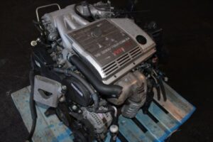 Rebuilt car engine