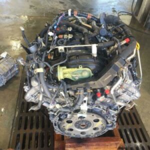 Rebuilt car engine