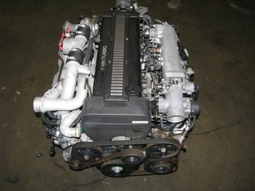 Rebuilt car engine