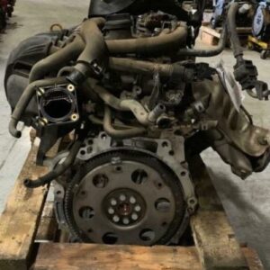 Rebuilt car engine