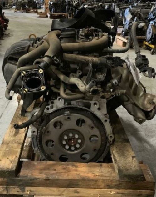 Rebuilt car engine