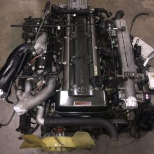 Rebuilt car engine