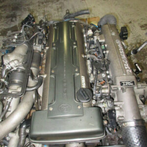 Rebuilt car engine