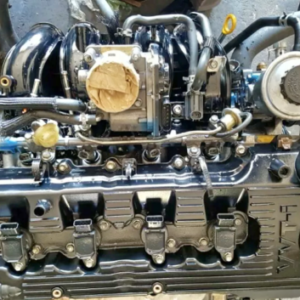 Rebuilt car engine