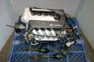 Rebuilt car engine