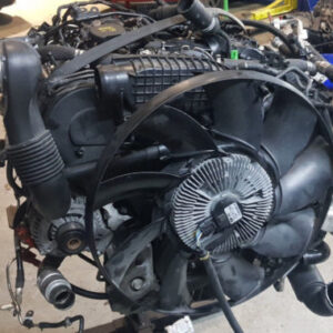 Rebuilt car engine