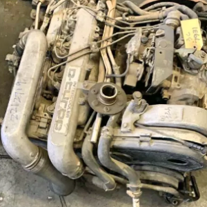 Rebuilt car engine