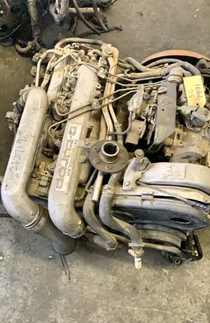 Rebuilt car engine