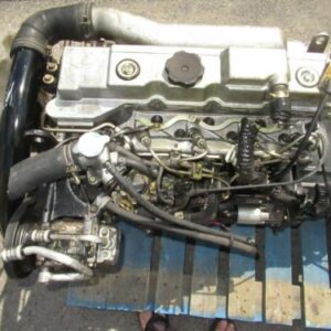 Rebuilt car engine