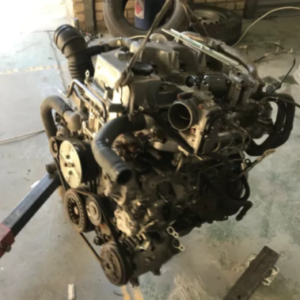 Rebuilt car engine