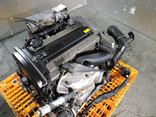 Rebuilt car engine