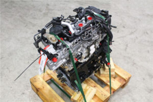 Rebuilt car engine