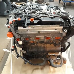 Rebuilt car engine