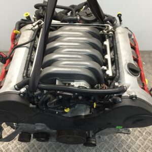 Rebuilt car engine