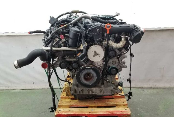 Rebuilt car engine