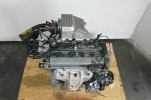 Rebuilt car engine