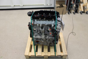 Rebuilt car engine