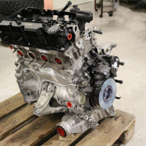 Rebuilt car engine