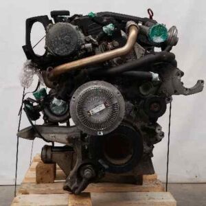 Rebuilt car engine