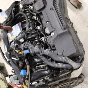 Rebuilt car engine