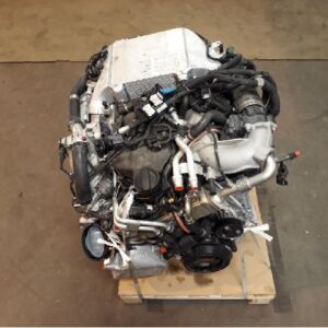 Rebuilt car engine