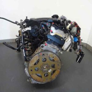 Rebuilt car engine