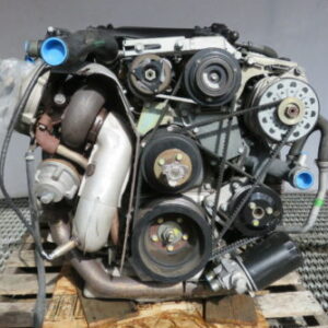 Rebuilt car engine