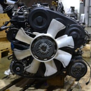 Rebuilt car engine