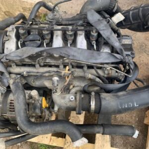 Rebuilt car engine