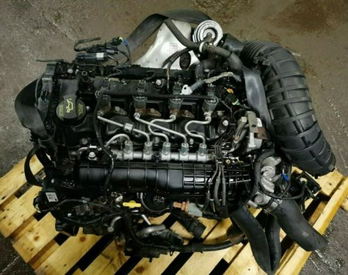 Rebuilt car engine