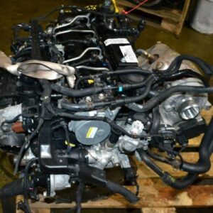 Rebuilt car engine