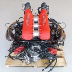 Rebuilt car engine