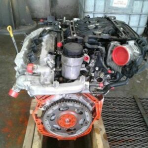 Rebuilt car engine