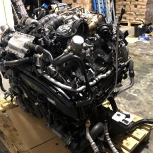 Rebuilt car engine