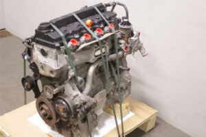 Rebuilt car engine