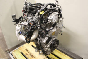 Rebuilt car engine