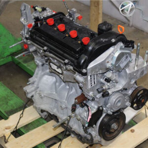 Rebuilt car engine