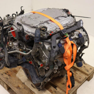 Rebuilt car engine