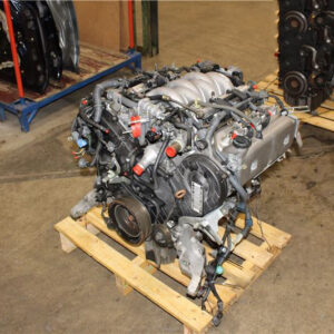 Rebuilt car engine