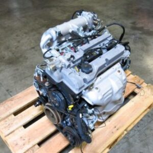 Rebuilt car engine