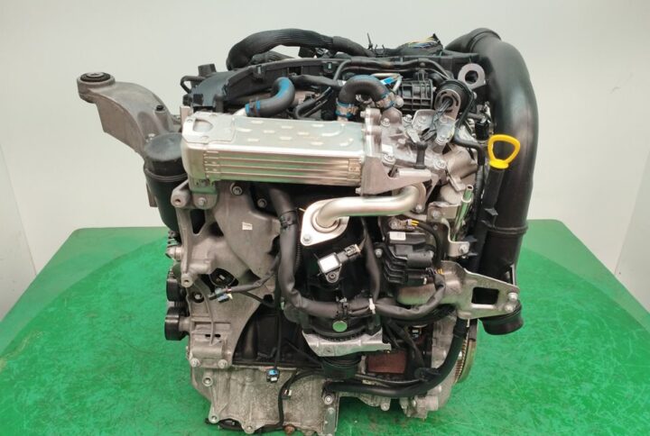 Rebuilt car engine