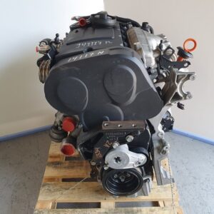 Rebuilt car engine