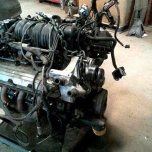 Rebuilt car engine