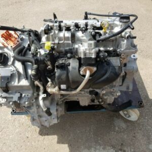 Rebuilt car engine