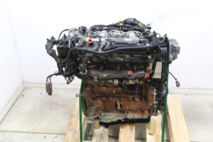 Rebuilt car engine