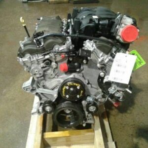 Rebuilt car engine