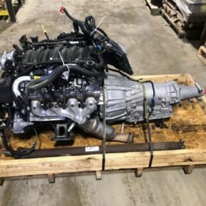 Rebuilt car engine