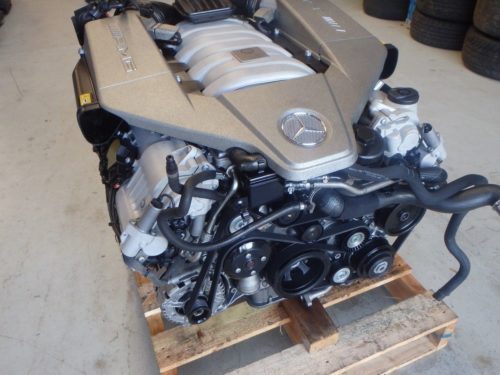 Rebuilt car engine