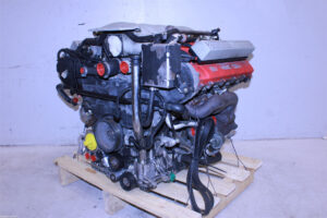 Rebuilt car engine